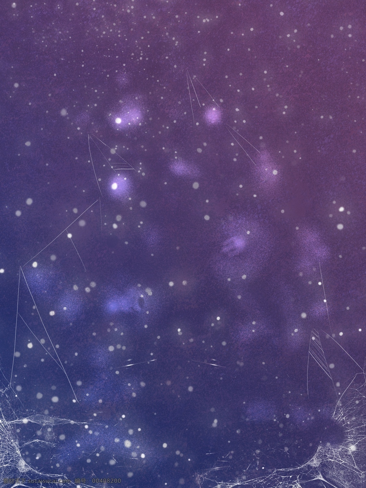 紫色 星空 透明 背景 晚安背景 透明背景 星星 唯美 背景設(shè)計(jì) 背景展板 促銷(xiāo)背景 背景展板圖