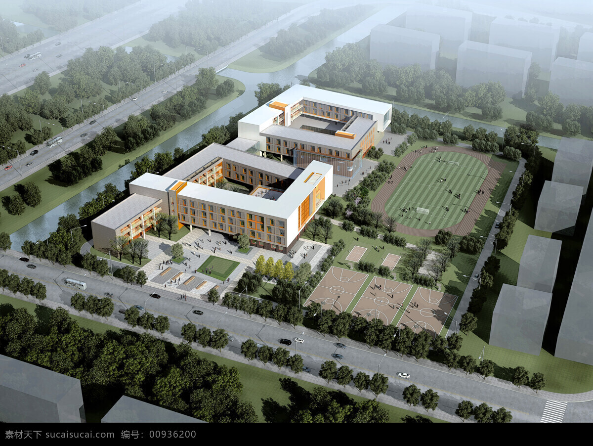學(xué)校效果圖 3d設(shè)計(jì) 高層效果圖 建筑效果圖 商業(yè)效果圖 商業(yè)綜合體 效果圖 寫意效果圖 3d模型素材 其他3d模型