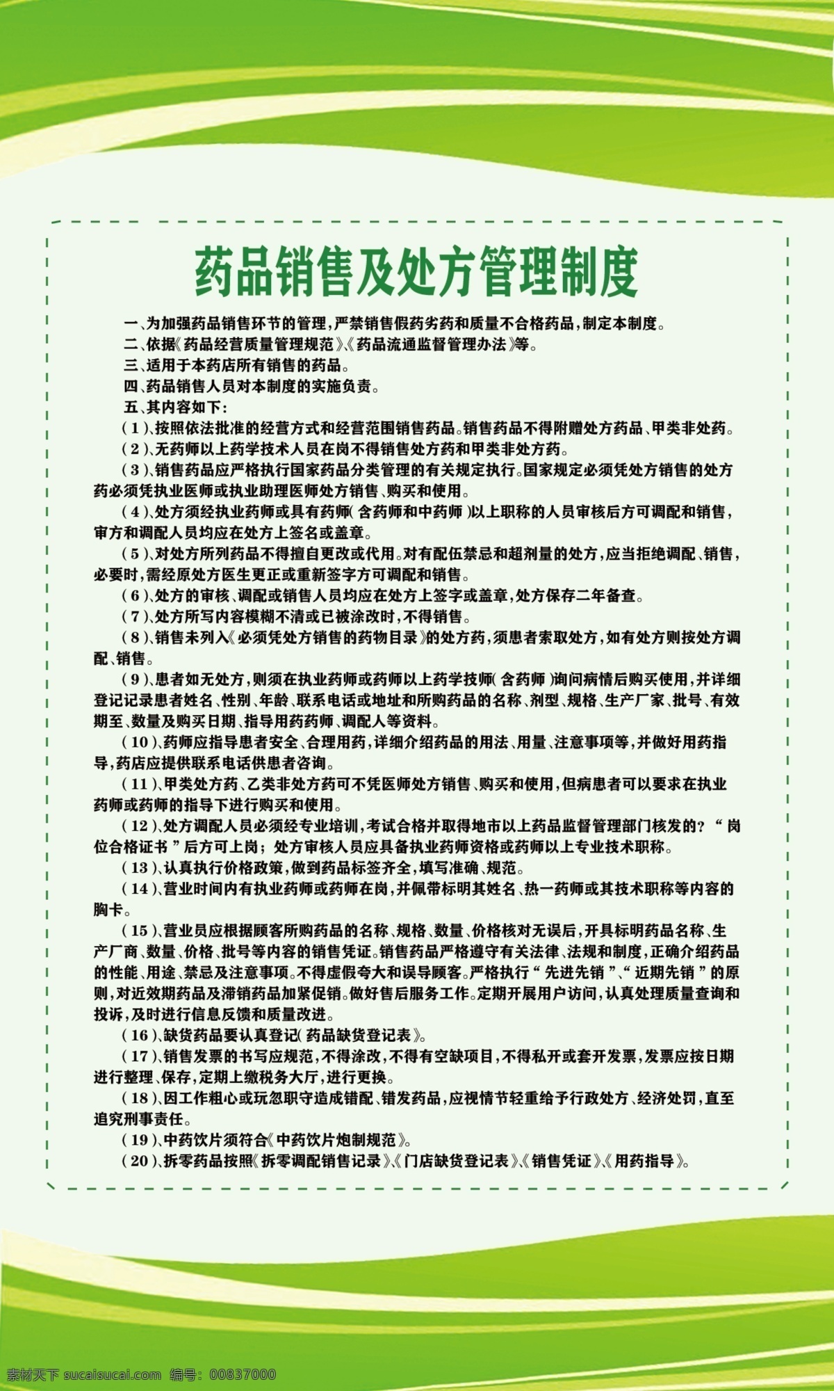 門店 藥品 銷售 處方 管理制度 藥品銷售 處方管理 制度 藥品處方