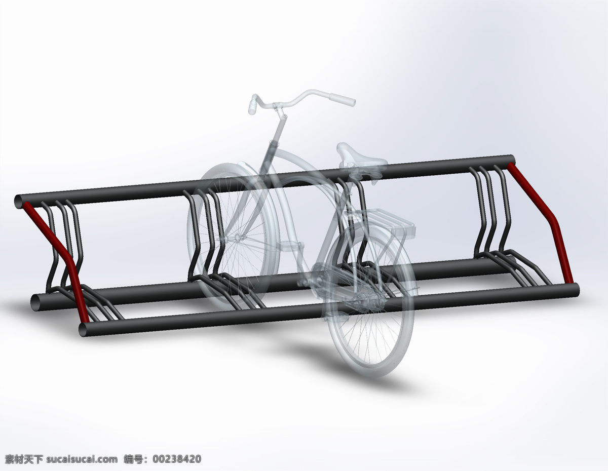 自行車 機架 工具 工業(yè)設計 運動 3d模型素材 建筑模型