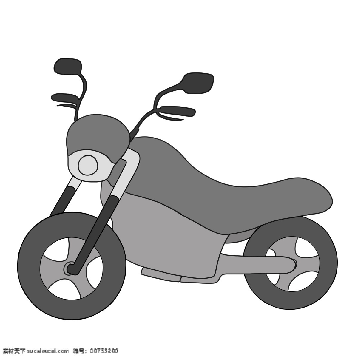 輛 灰色 摩托車 插畫 交通 摩托 一輛摩托車 灰色摩托車 平面圖 摩托車插圖