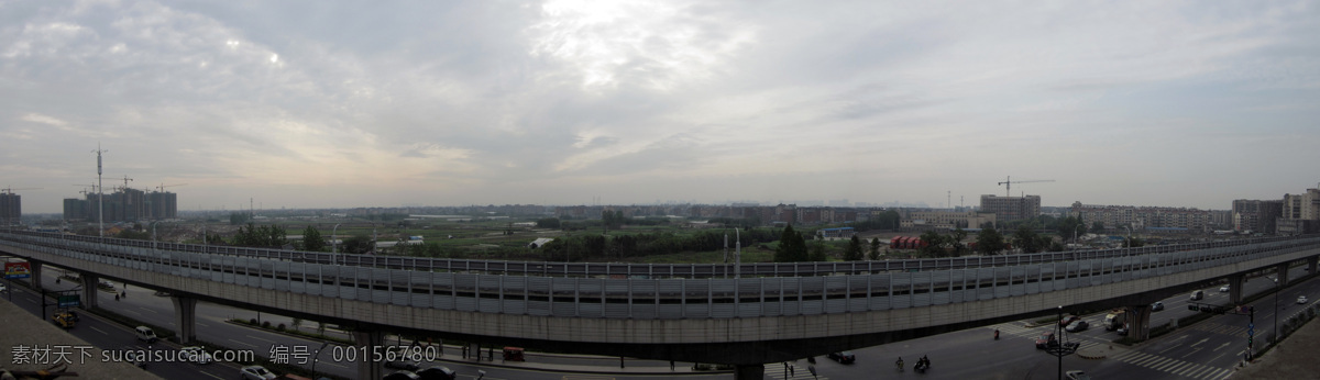喬司地鐵全景 杭州 余杭 喬司 地鐵 城市 自然景觀 風景名勝