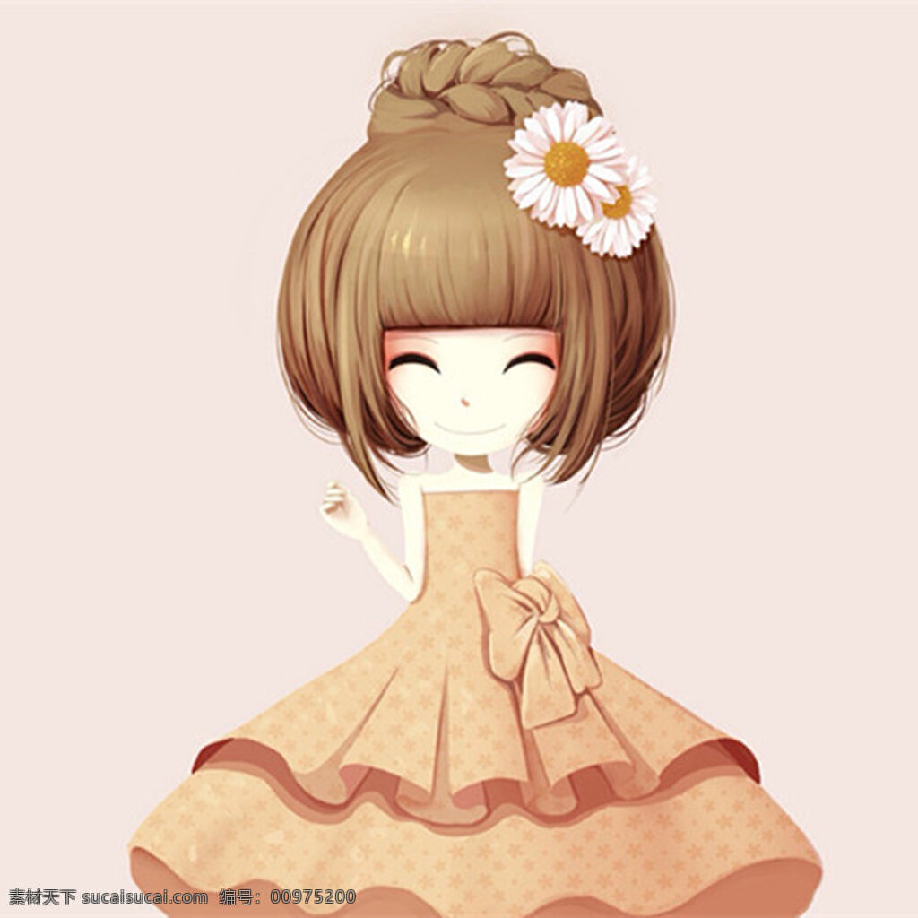 雛菊 花花姑娘 動(dòng)漫 卡通 萌萌噠 可愛 動(dòng)漫動(dòng)畫 動(dòng)漫人物