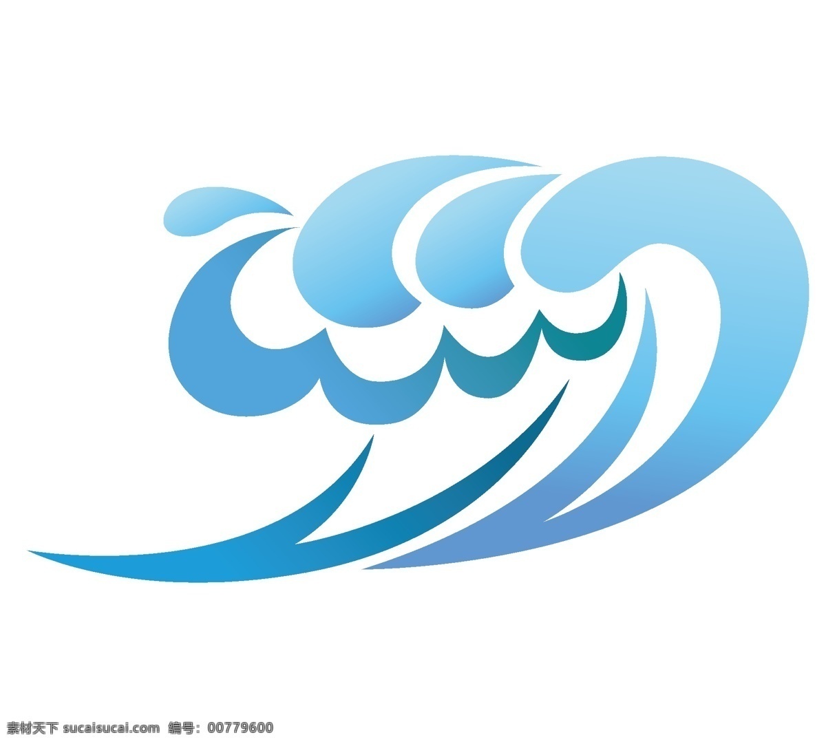藍(lán)色 可愛 浪花 矢量 藍(lán)色浪花 海浪 矢量素材 可愛浪花 海浪素材