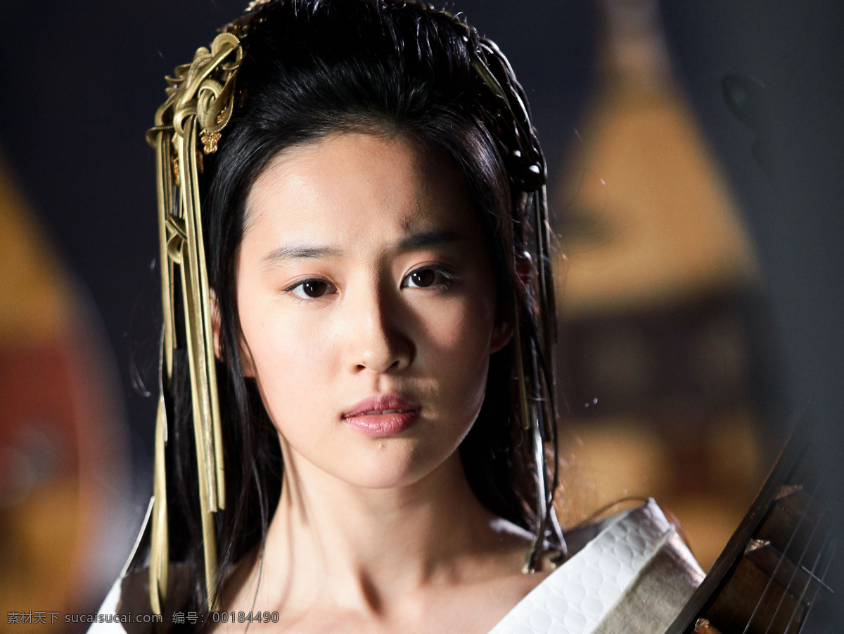 劉亦菲 大陸女星 演員 美女 鴻門宴 虞姬 明星偶像 人物圖庫