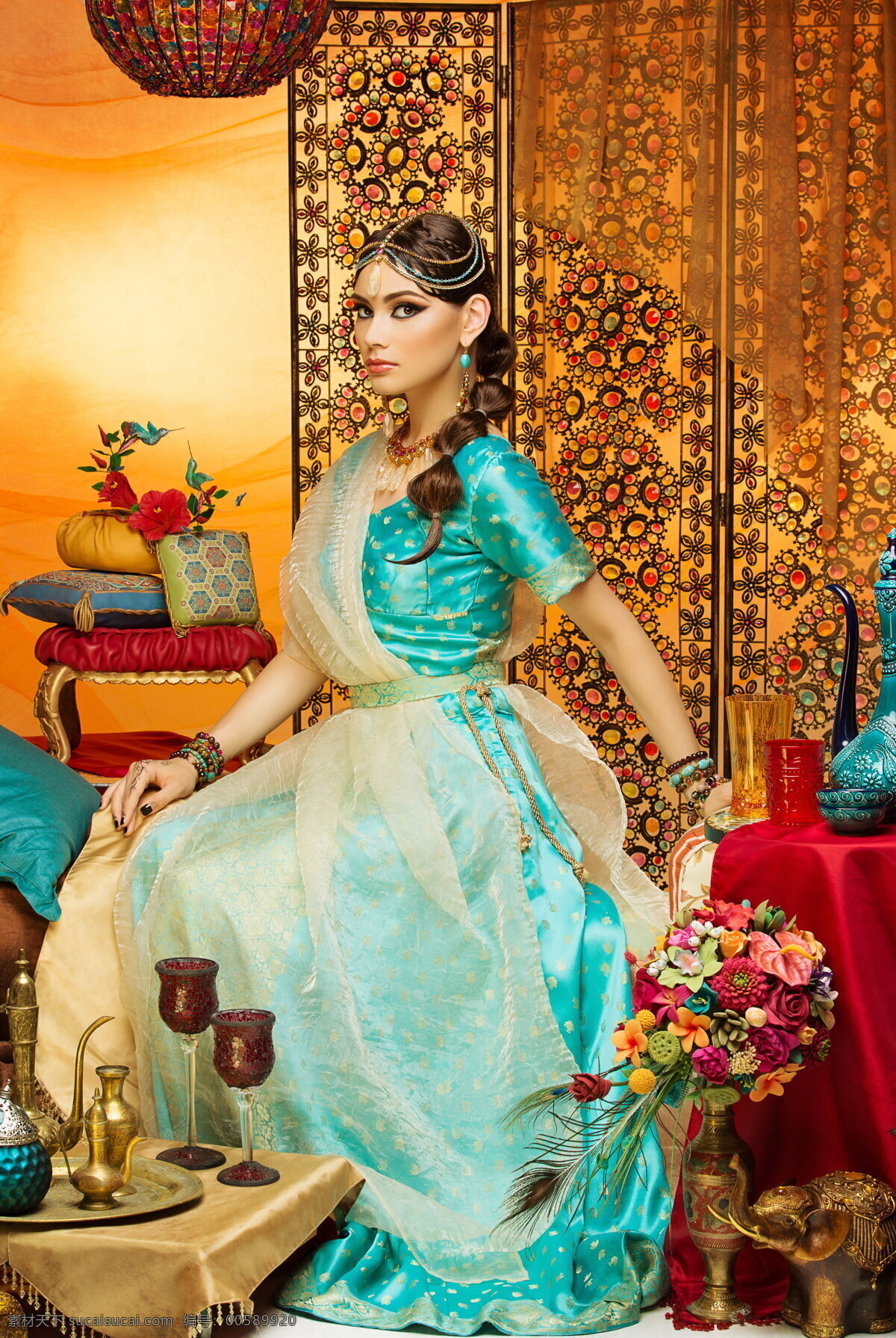 印度美女写真 印度美女 写真 印度装 美女写真 异国风情 印度
