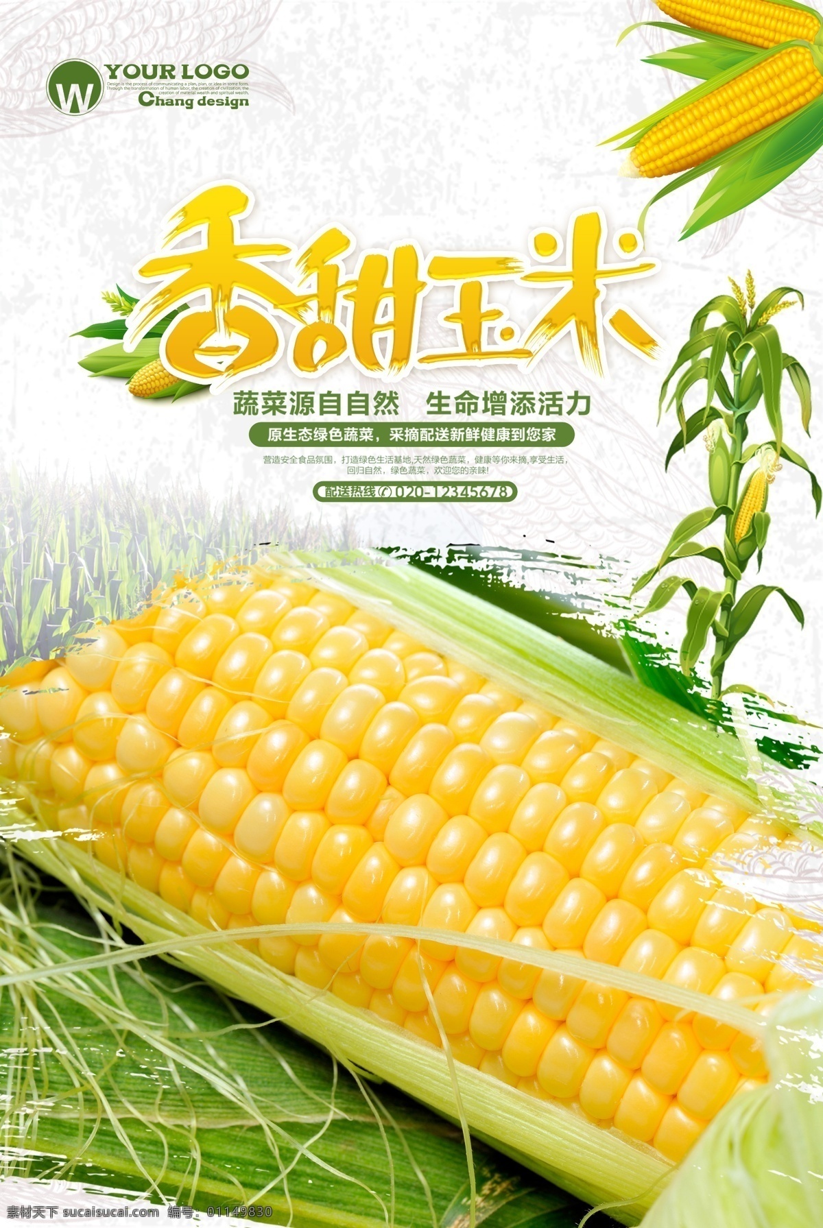 田園 玉米 玉米水果海報(bào) 新鮮水果 夏日 夏季 冷飲 果汁 傳單 彩色 熱帶水果 海報(bào) 展架 文化藝術(shù) 繪畫(huà)書(shū)法