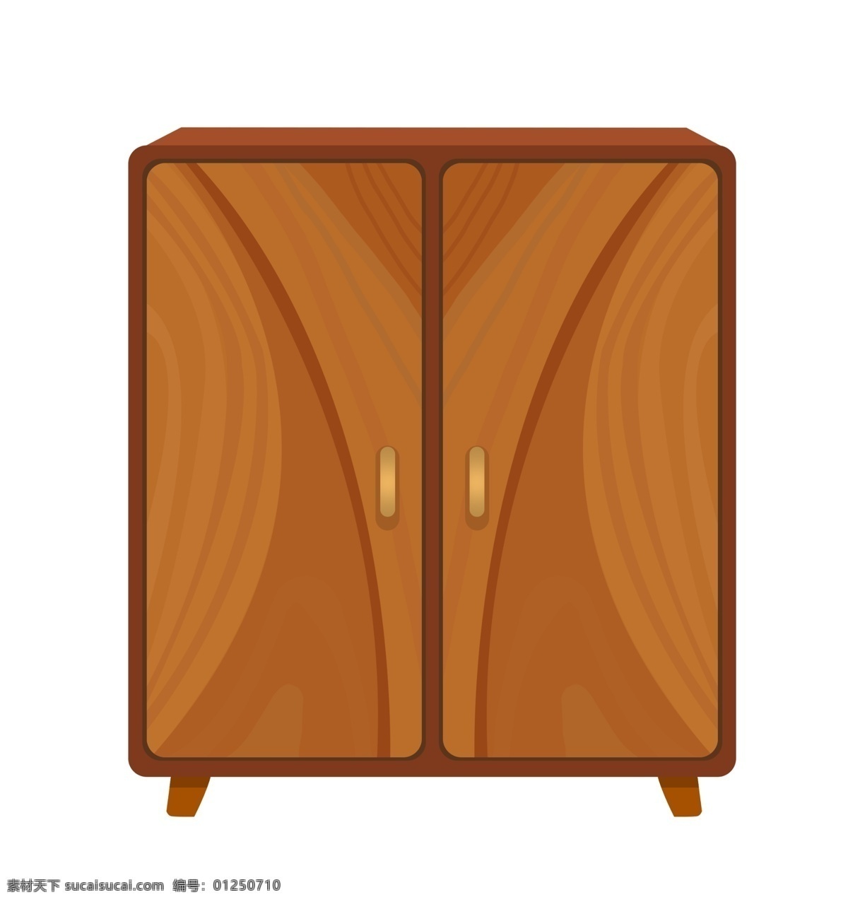 木质 柜子 卡通 插画 木质的柜子 卡通插画 木质插画 木头 木块 木板 木材 木料 结实的柜子