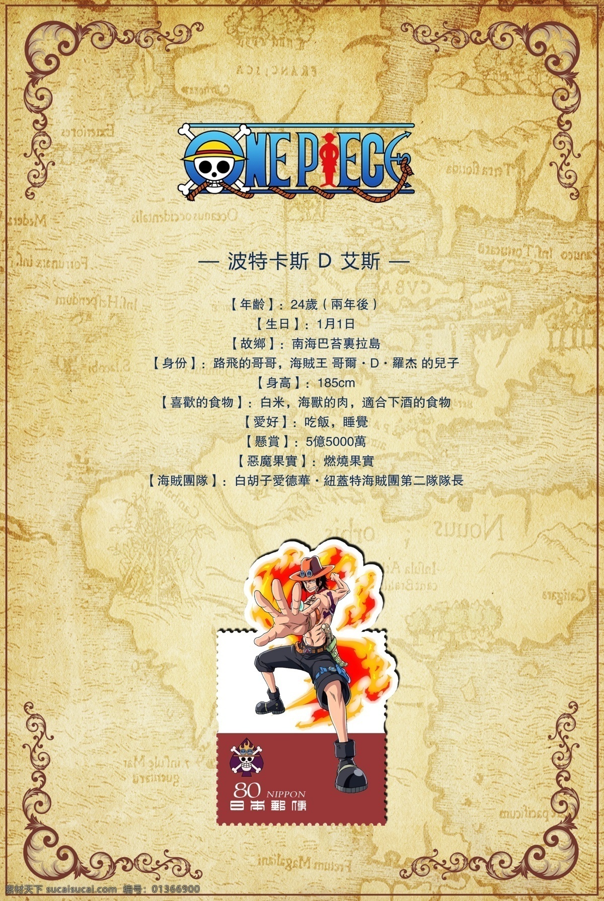 艾斯 火拳 one piece 大秘寶 角色 海賊王人物 尾田榮一郎 動漫 卡通 蒙奇d路飛 海盜王 卡通人物 動漫人物 人物 動漫動畫