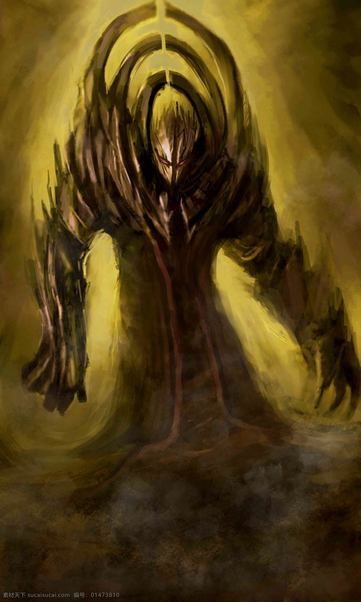 動漫動畫 怪獸 幻想世界 繪畫 科幻 科幻世界 恐怖 魔幻 變異人 異形 異形生物 變異 設計素材 異形怪獸 psd源文件