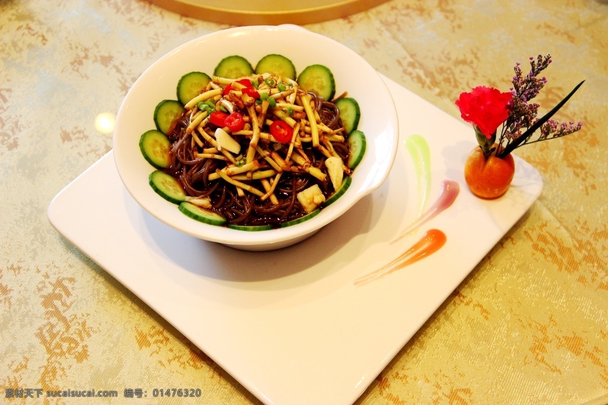 冷菜 蕨根粉魚腥草 涼菜 美食 美味 菜品 餐飲 菜譜 餐飲美食 傳統(tǒng)美食