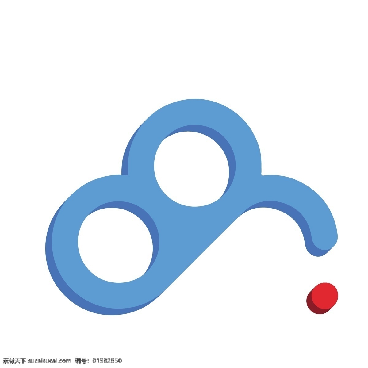 創(chuàng)意 d 藍(lán)色 百度 云盤 logo 圖標(biāo) 2.5d 扁平 百度云盤 手機(jī)app logo圖標(biāo) 免摳圖png 千庫原創(chuàng)