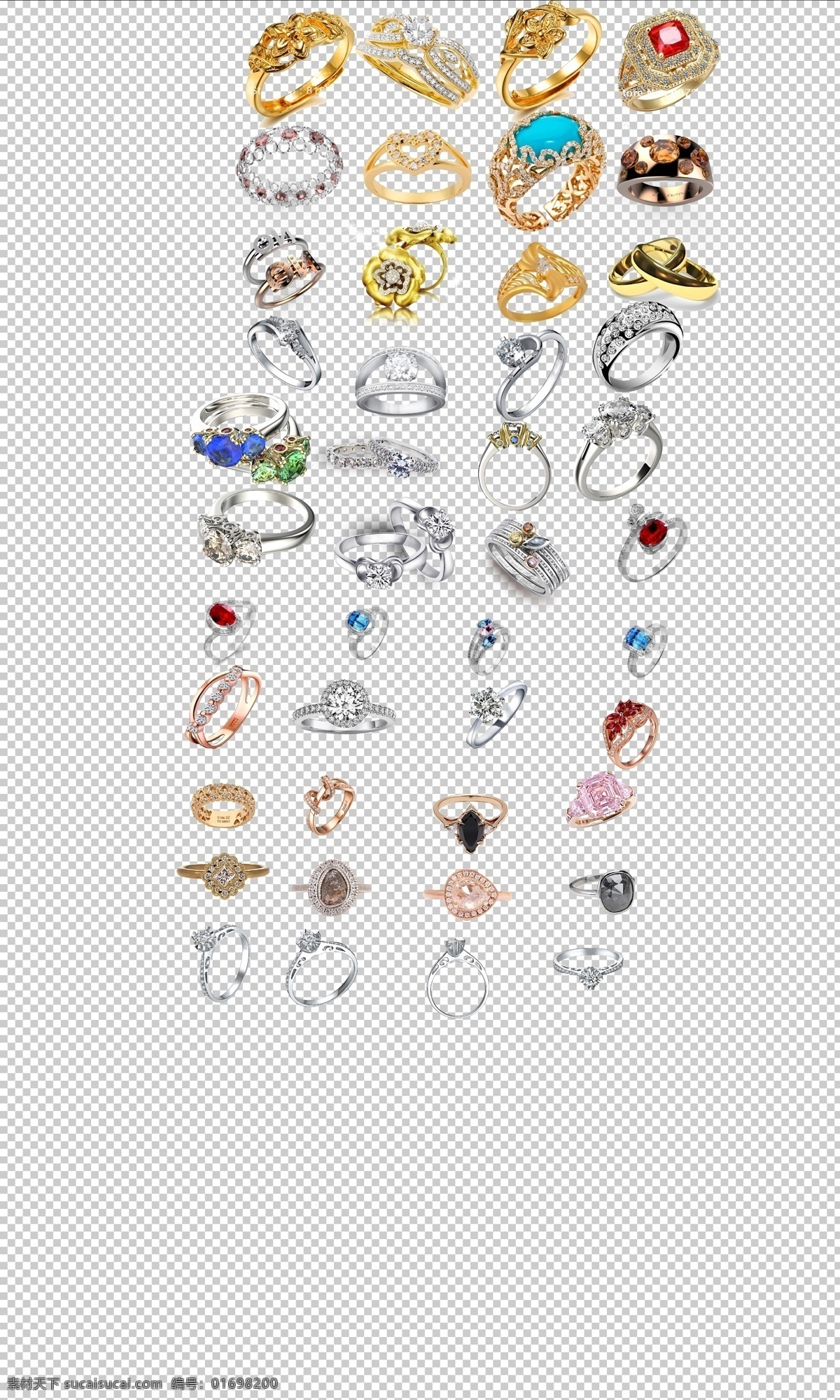 戒指 白金 鉆戒 黃金 女士 時(shí)尚 漂亮戒指 鉆石 結(jié)婚 單戒 免摳 分層