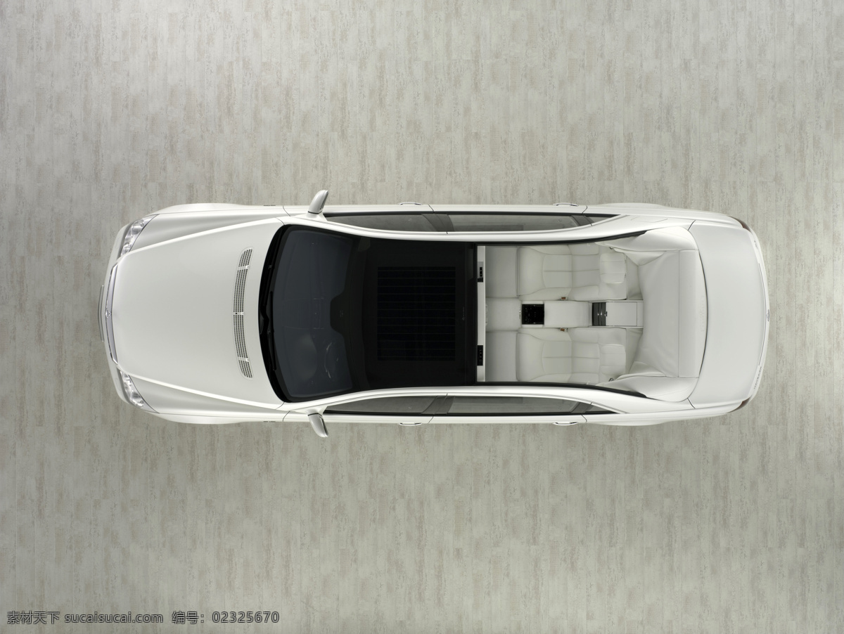 白色 豪华 迈 巴赫 车顶 俯视 俯拍 汽车 名车 豪车 跑车 迈巴赫 maybach 交通工具 奢侈 黛米勒 梅赛德斯 富豪 经典 现代 现代科技