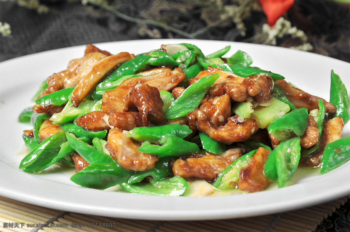 尖椒 嫩 滑 鸡 尖椒嫩滑鸡 美食 传统美食 餐饮美食 高清菜谱用图