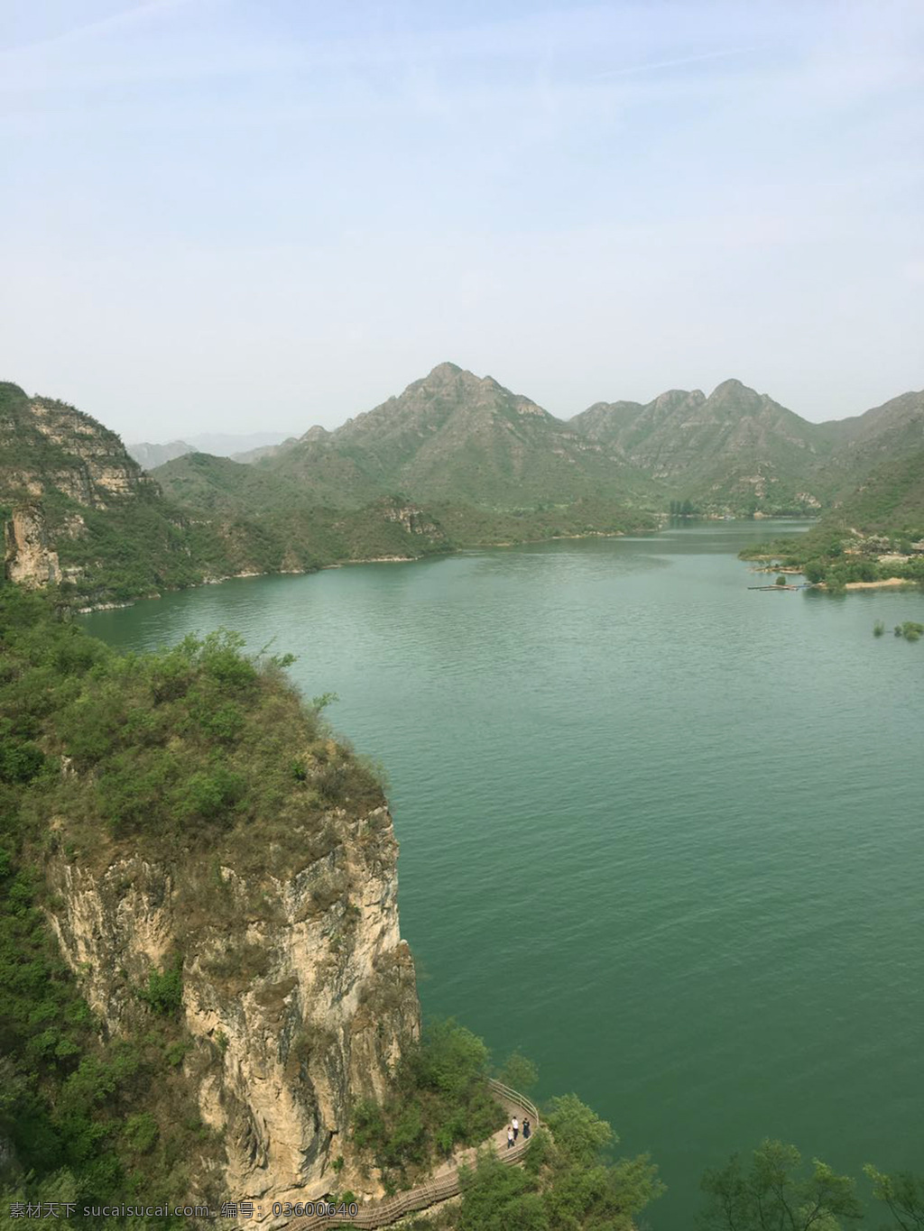 河北 易縣 水庫 高山 湖水 易水湖 小桂林 青山 旅游景點 旅游攝影 國內(nèi)旅游