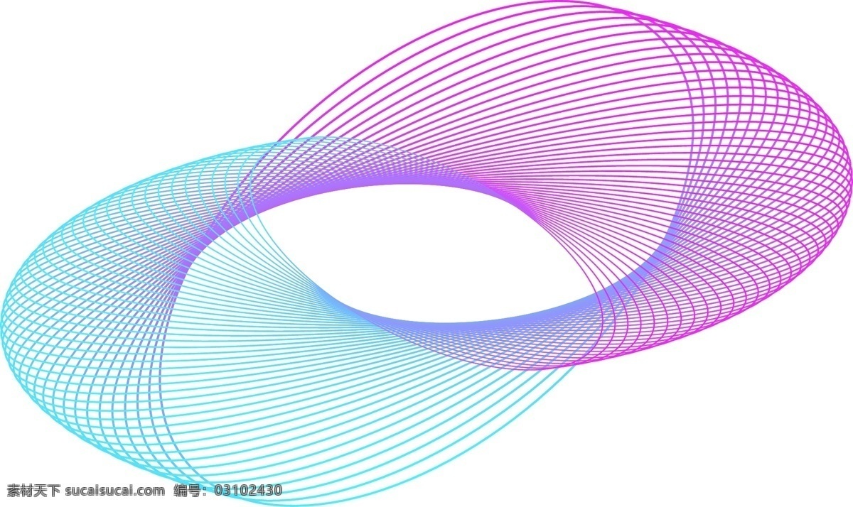 蓝紫色 彩色 渐变 线条 图案 元素 几何线条 花纹图案 几何曲线 曲线 抽象 几何 三角 框 炫彩 动感 酷炫 波纹 梦幻 精美 动感曲线 波浪纹