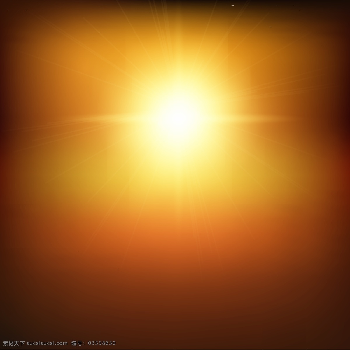 灿烂 阳光 背景图片 太阳 金色 矢量图 格式 矢量 高清图片