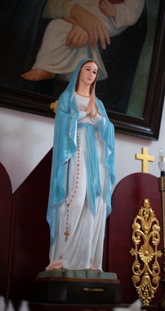 圣母 玛利亚 雕像 圣母雕像 教堂雕像 旅游摄影 国外旅游