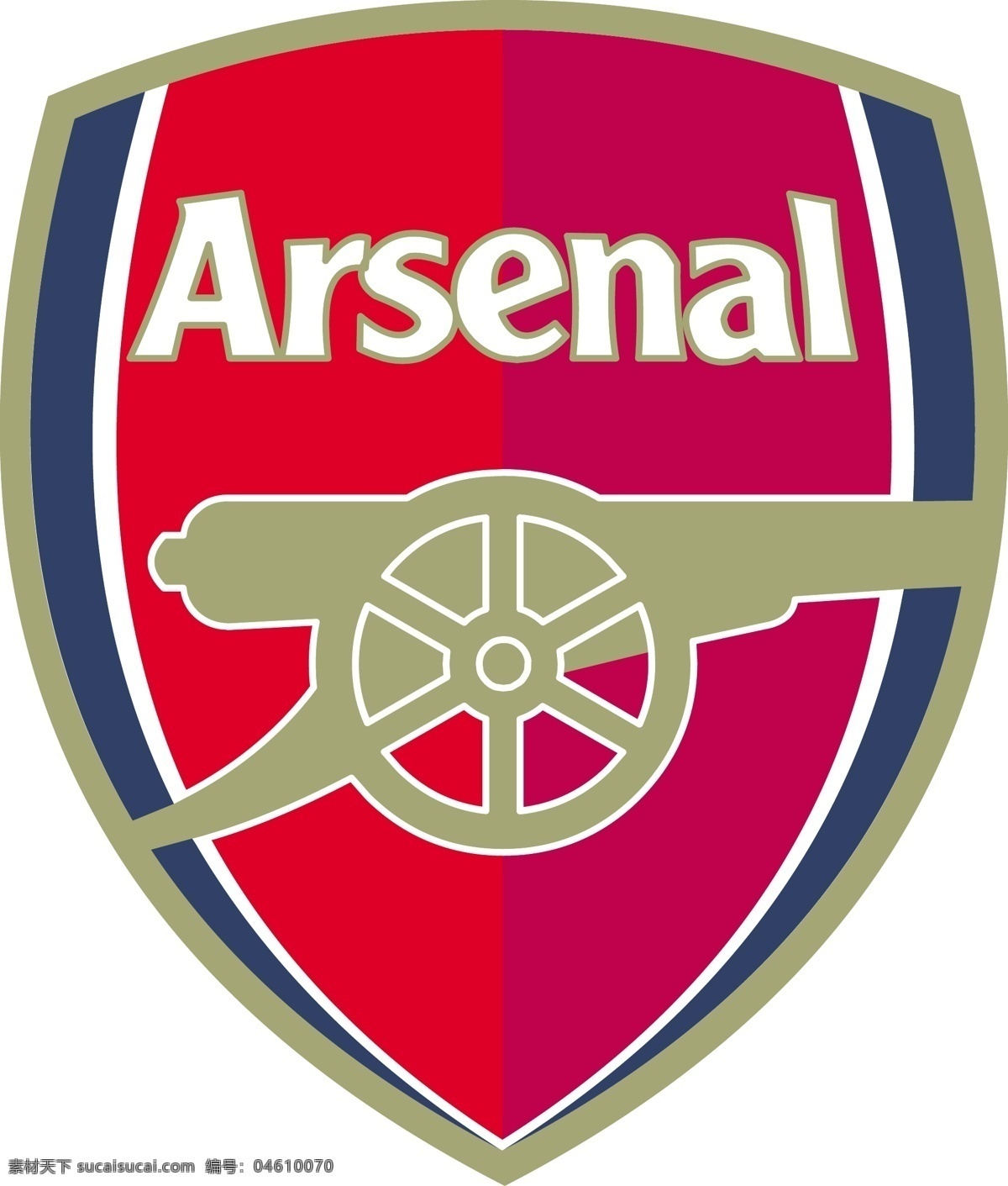 阿森纳队 足球 俱乐部 免费 阿森纳 标志 psd源文件 logo设计