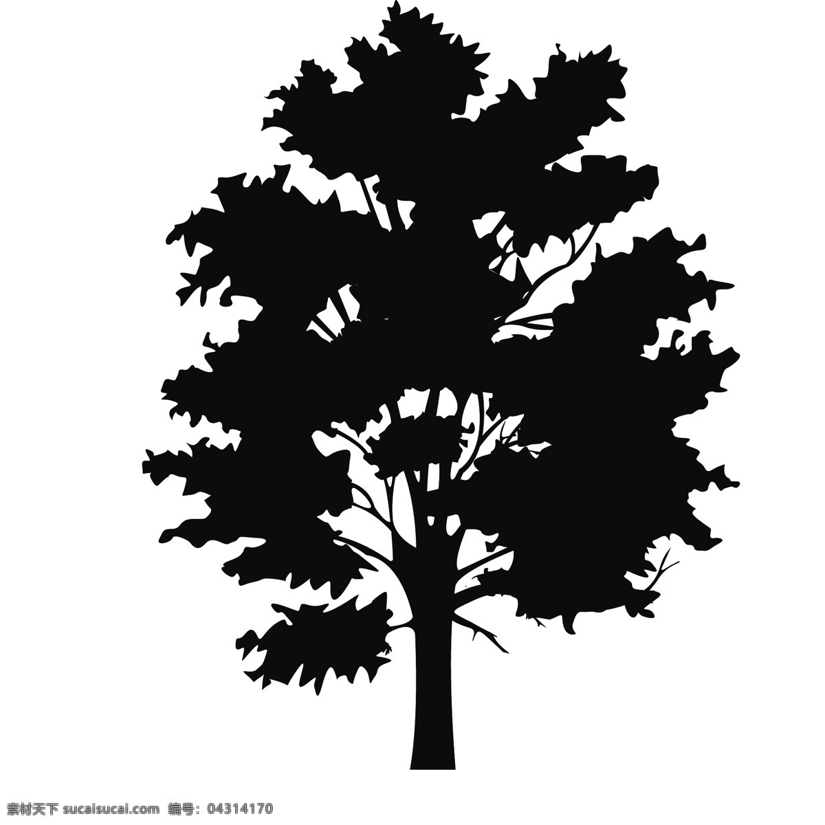 植物树木剪影 黑色 创意 装饰图案 植物 树木 树枝 树干 剪影 涂鸦 图案 简约 绘画 树叶 树苗 素描 椰子树 松树 剪纸 波西 米亚 风格 花纹