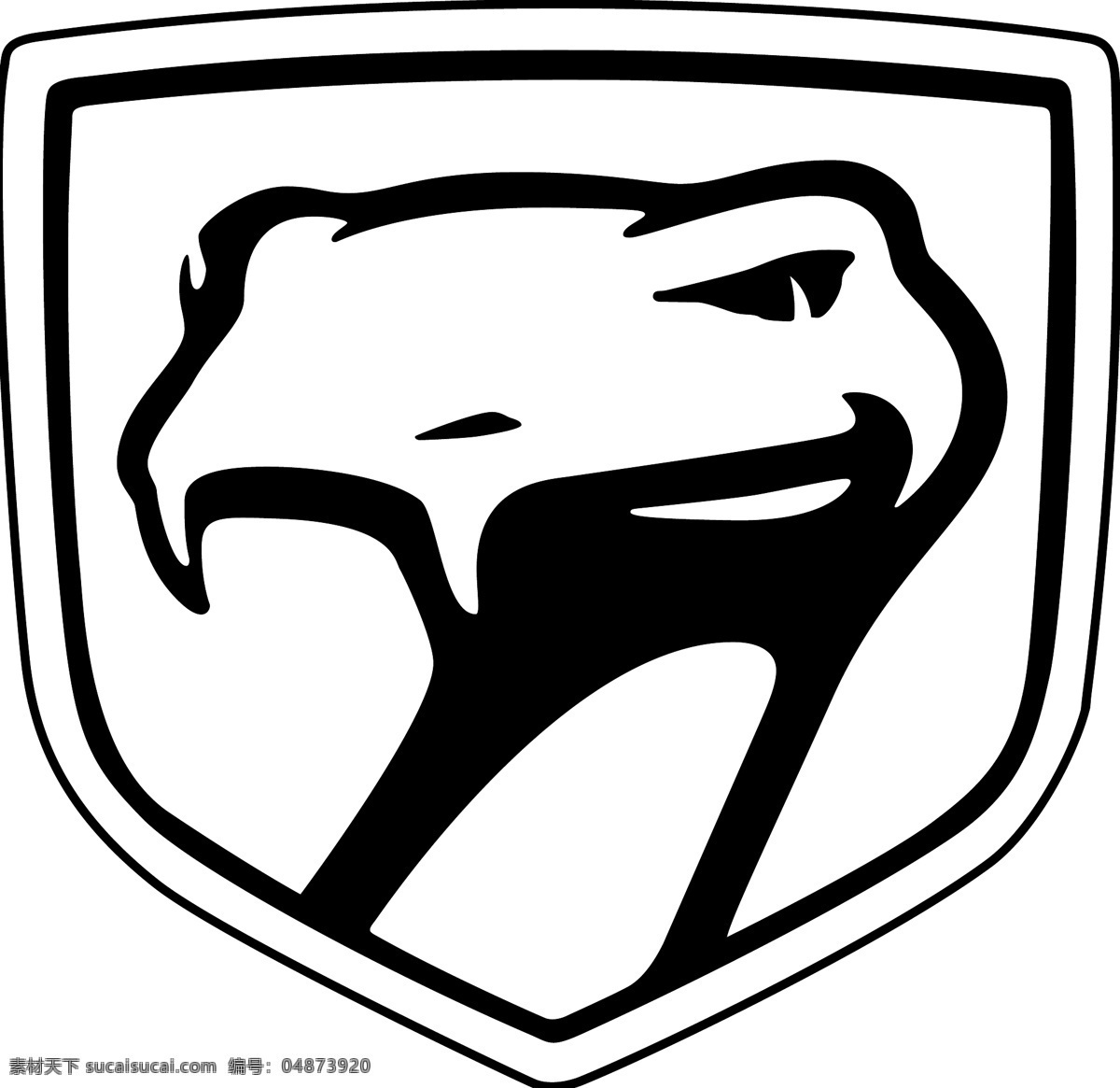 道奇 蝰蛇 标识 公司 免费 品牌 品牌标识 商标 矢量标志下载 免费矢量标识 矢量 psd源文件 logo设计