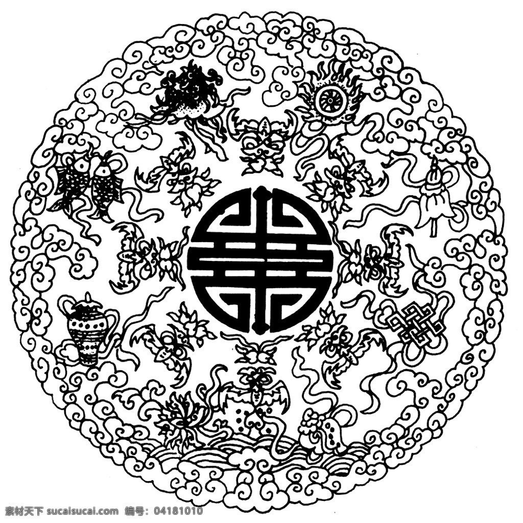 印花 矢量圖 傳統(tǒng)圖案 服裝圖案 民族 色彩 印花矢量圖 黑白色 面料圖庫(kù) 服裝設(shè)計(jì) 圖案花型