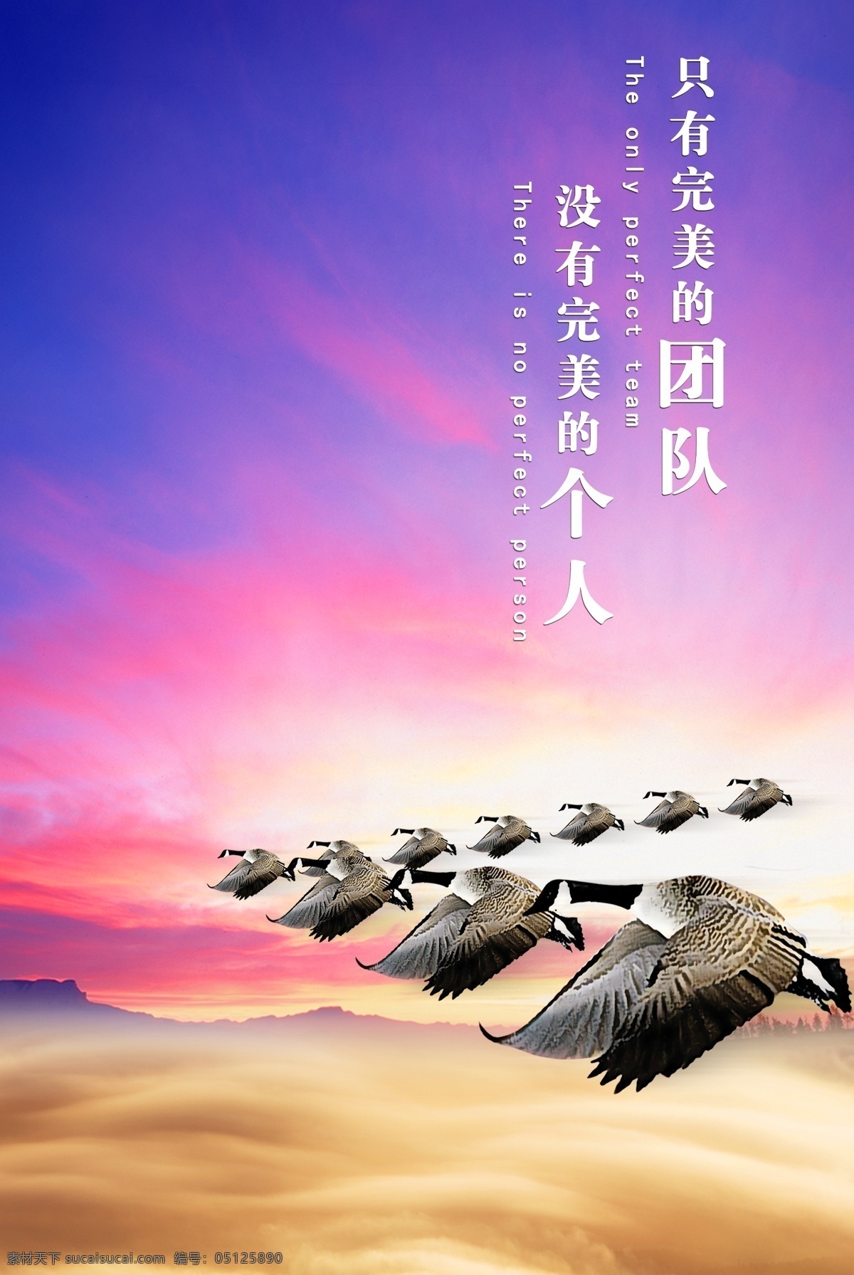 企業(yè) 文化 大雁 模板 企業(yè)文化 企業(yè)文化背景 展板 psd源文件