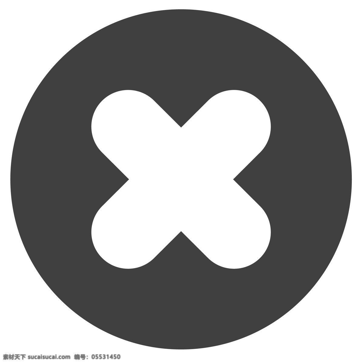 圆形 错误 图标 形状 卡通 生活图标 卡通图标 黑色的图标 手机图标 智能图标设计