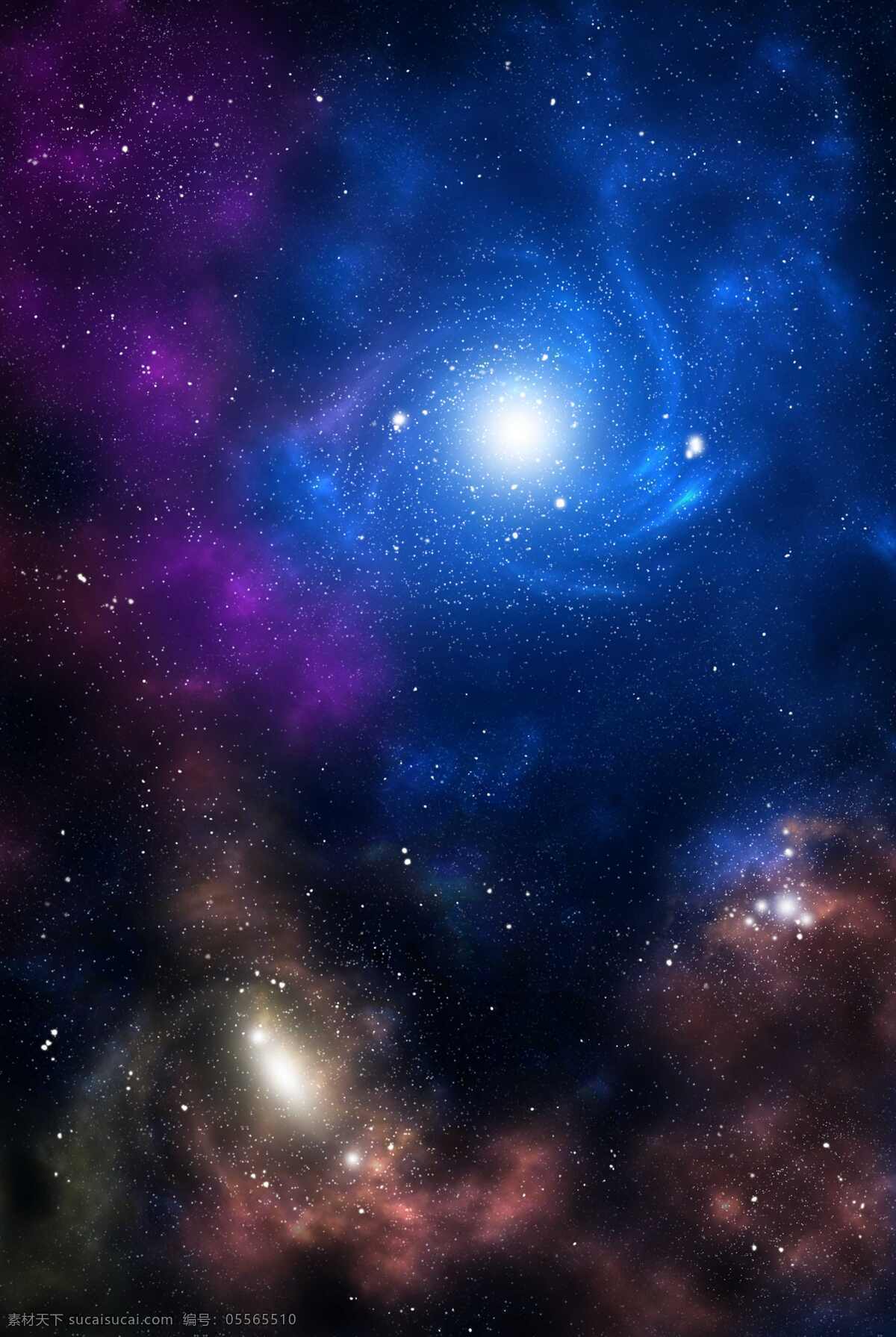 藍(lán)紫色 夢(mèng)幻 星空 自然景觀 自然風(fēng)光