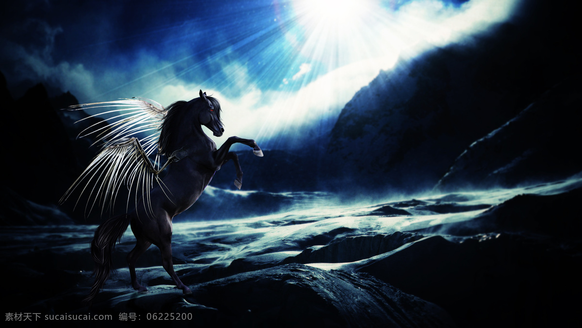 翅膀 飛馬 風(fēng)景 駿馬 美景 美麗 夢幻 生物世界 天馬設(shè)計(jì)素材 天馬模板下載 天馬 陽光 自然 動物設(shè)計(jì)圖 野生動物 psd源文件