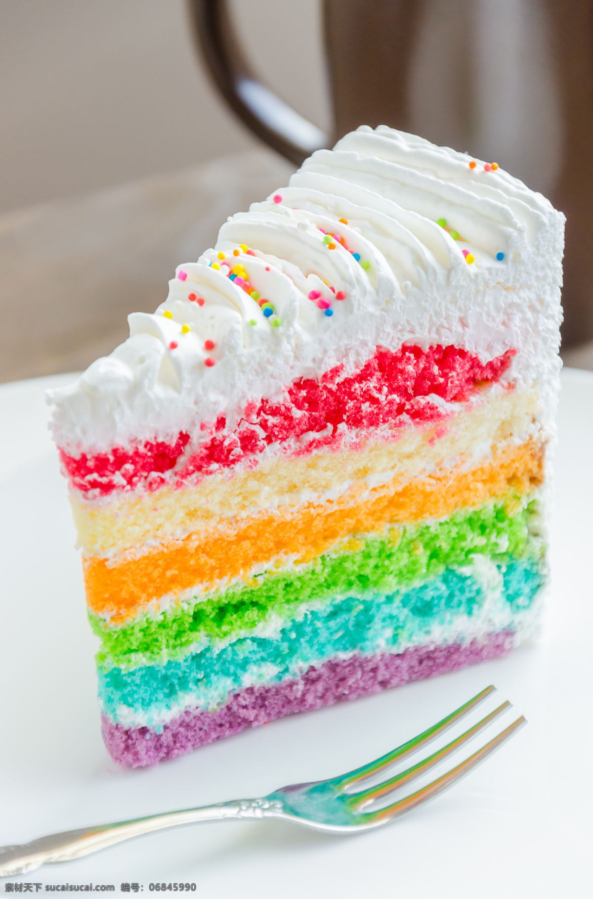 奶油蛋糕 彩虹蛋糕 糕点 甜品 食品 食物 其他类别 餐饮美食 白色