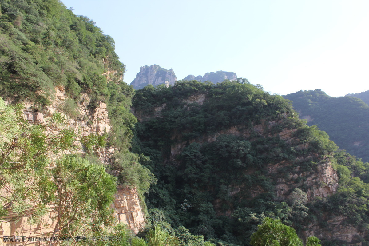 山 山峰 景區(qū) 懸崖峭壁 千仞壁立 怪石嶙峋 高聳入云 自然景觀 自然風(fēng)景