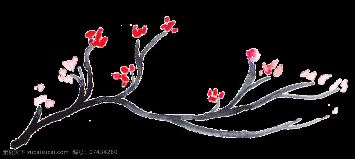 冬季 植物 花卉 透明 裝飾 海報(bào)設(shè)計(jì)裝飾 卡通 免扣 設(shè)計(jì)素材 水彩 淘寶素材 透明素材 裝飾圖案