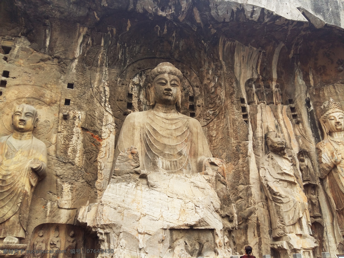 洛阳 龙门 石窟 佛教 旅游 旅游摄影 国内旅游