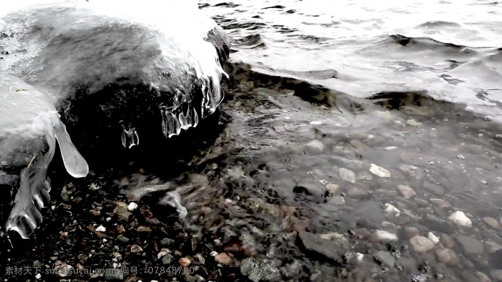 冰雪 融化 视频 冰雪融化 融化视频 冰 雪 河水视频 河水 实拍视频 视频素材