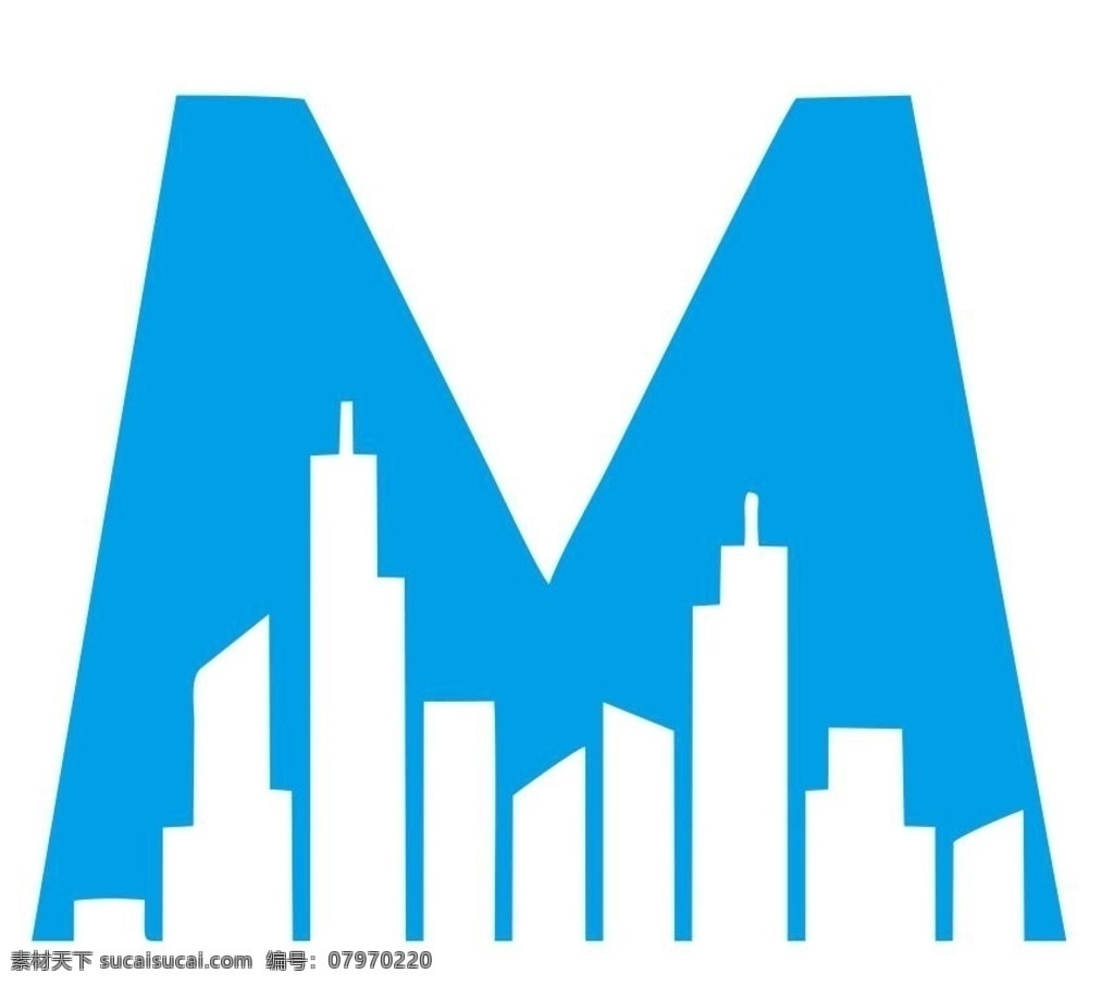 字母m 变形图片 字母 m 变形 建筑 logo logo设计