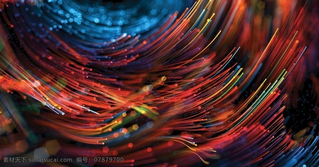 xp 粒子 红蓝 线条 抽象 光纤 地产 纹理