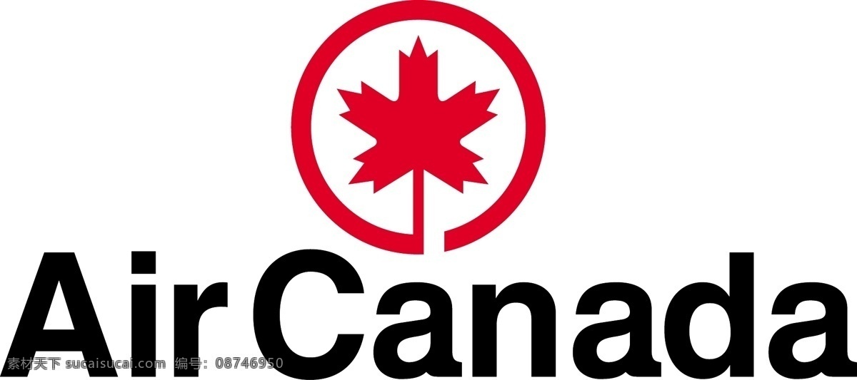 加拿大 航空 air 标志 加拿大航空公司 自由 psd源文件 logo设计