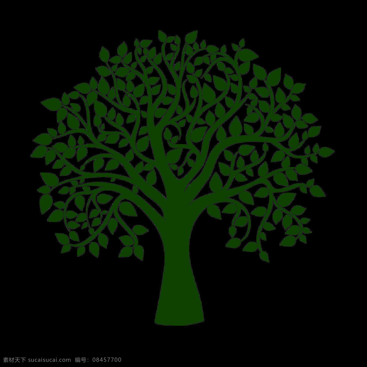 树木 树叶 标志 标识 海报 素材图片 图形图标素材