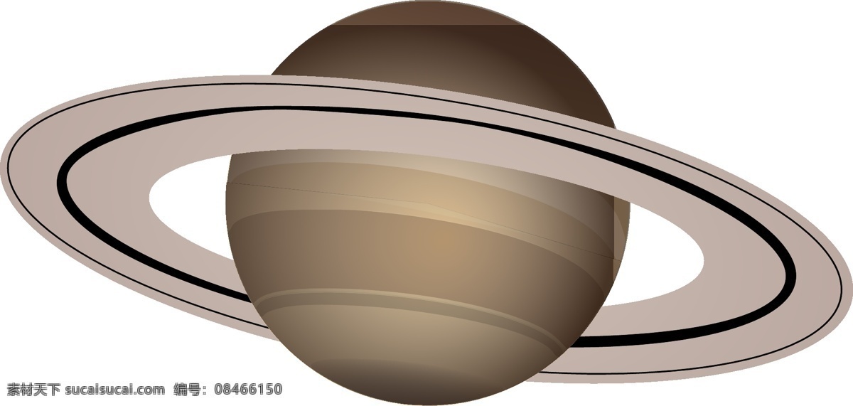 土星矢量素材 土星 行星 土星环 天文学 天体 宇宙 现代科技 科学研究