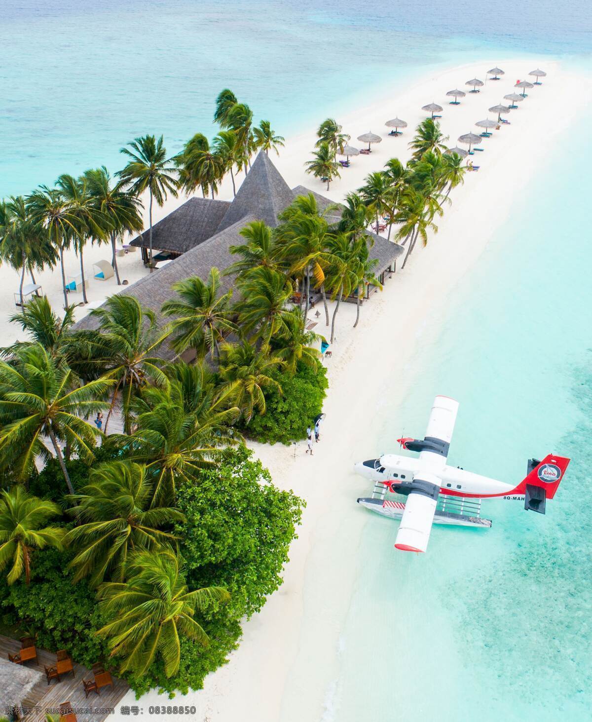 马尔代夫图片 马尔代夫 海岸 海滩 海湾 海湾酒店 海 大海 海浪 沙滩 棕榈树 沙滩日落 机舱 国外美丽风光