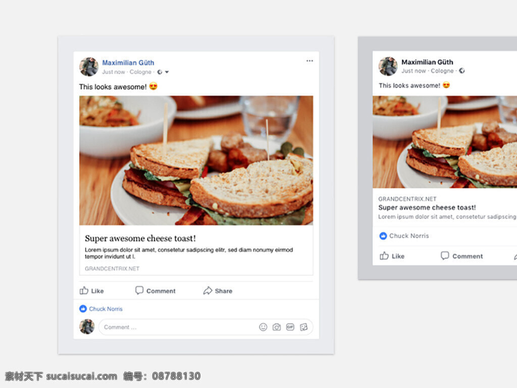 facebook 提交 界面 sketch