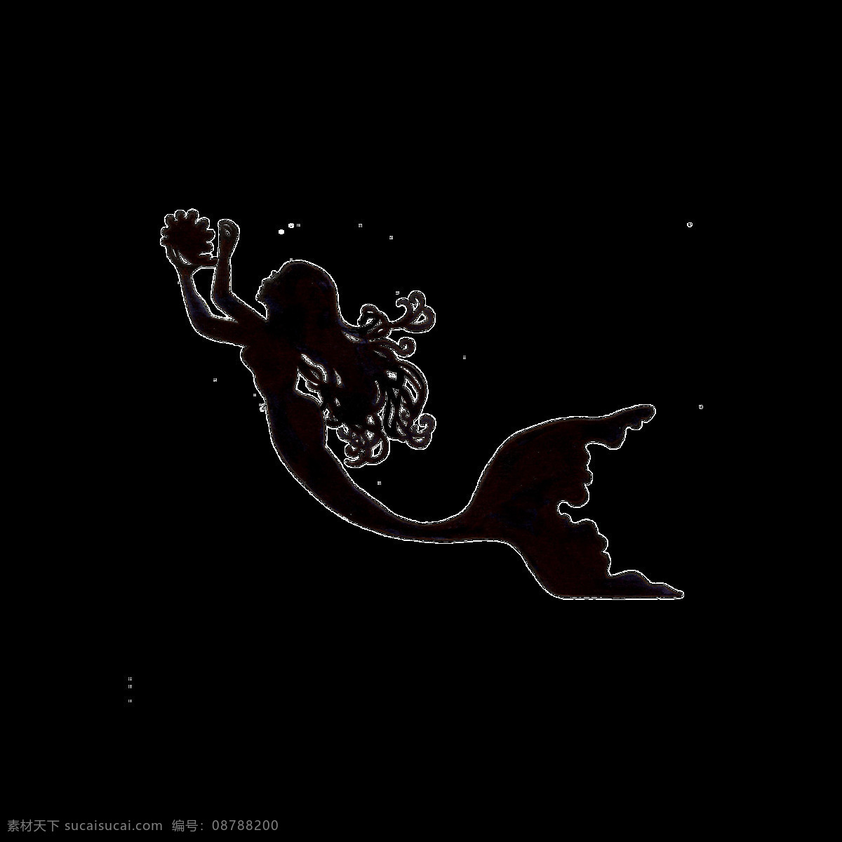 美人魚(yú) 卡通 透明 水彩 免扣 手繪 透明素材 裝飾 設(shè)計(jì)素材 淘寶素材 海報(bào)設(shè)計(jì)裝飾 裝飾圖案