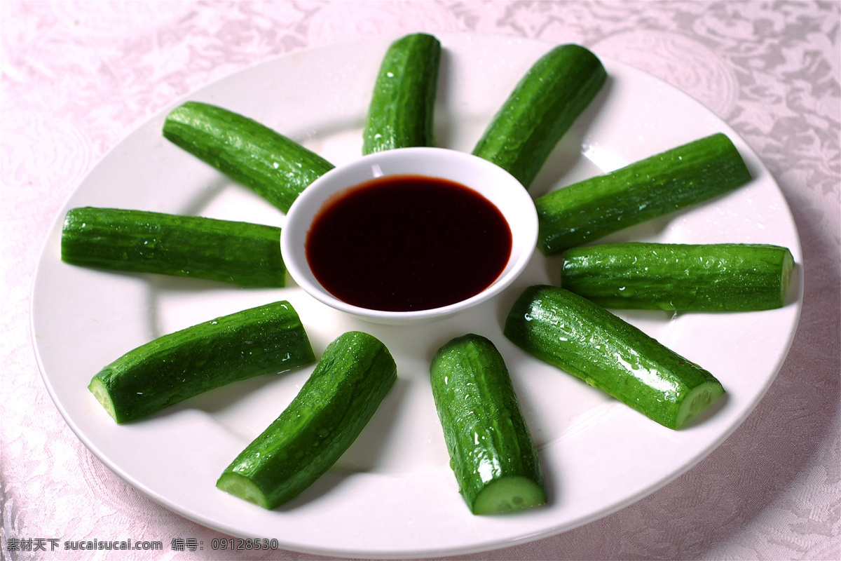 蘸 醬 小 黃瓜 蘸醬小黃瓜 美食 傳統(tǒng)美食 餐飲美食 高清菜譜用圖