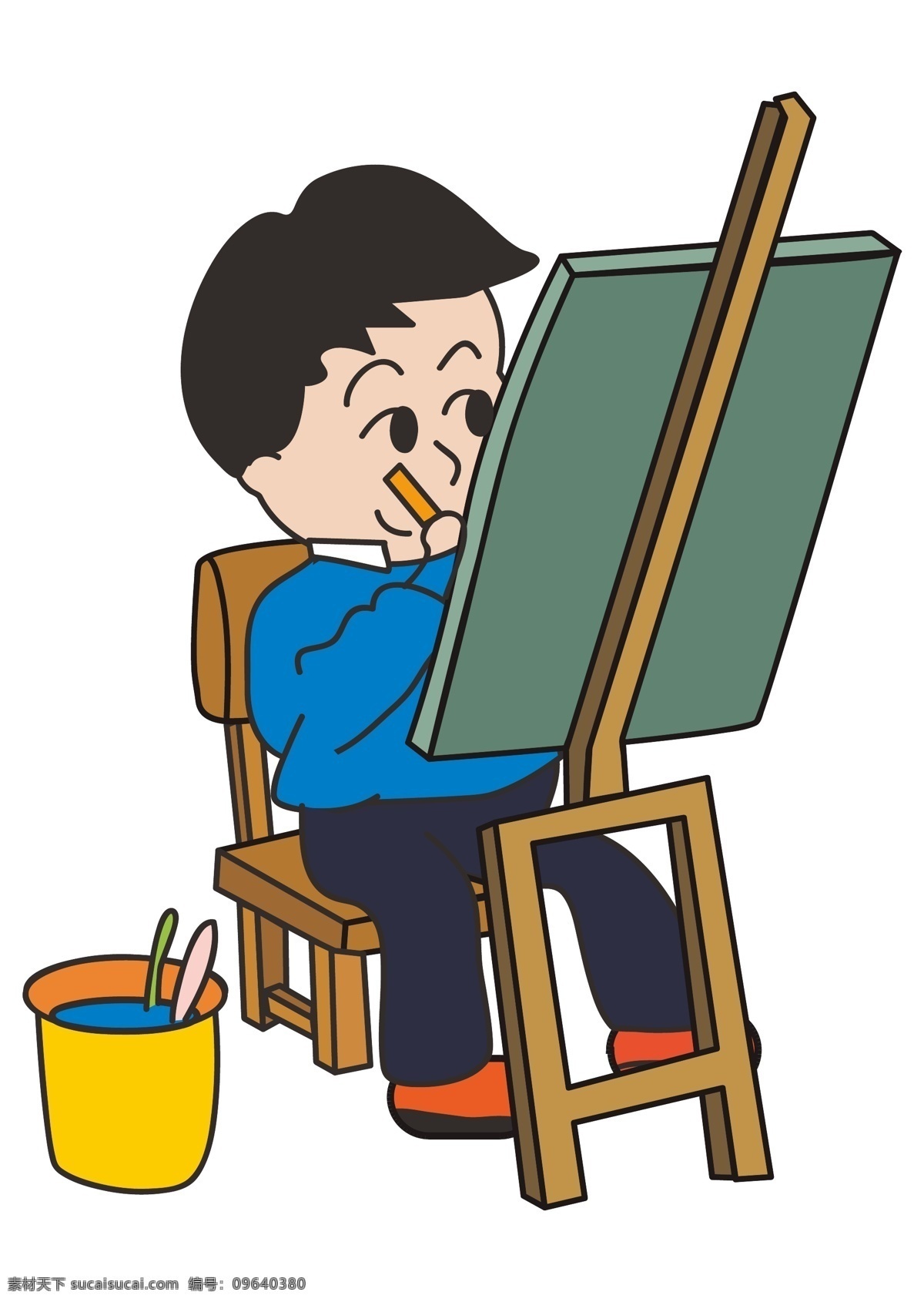 假期 扁平 旅游 写生 教育 美术培训 绘画 孩子 学生 卡通 形象 培训 卡通形象 美术 艺术 画画 培训班 特长 学校 暑假
