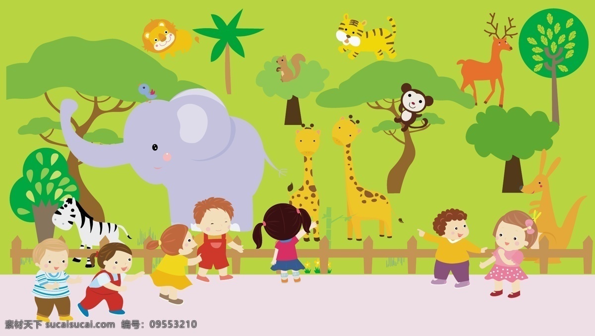 卡通 兒童 背景 插圖 矢量 卡通兒童 兒童節(jié) 手繪幼兒園 墻壁 插畫海報 活動背景 模板設(shè)計矢量 孩童 壁畫 托兒所背景 童趣 可愛背景 母嬰素材矢量