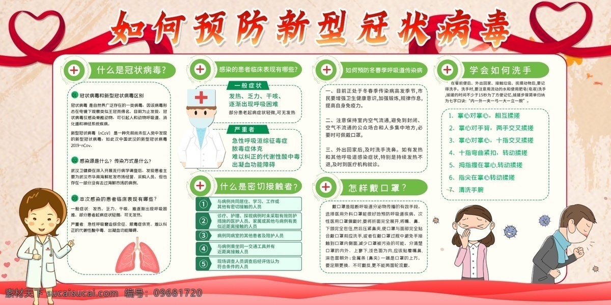 新型 冠狀 病毒 肺炎 展板 病毒預(yù)防 covid19 冠狀病毒 新冠肺炎 ncp 戴口罩 全民防疫 醫(yī)療機構(gòu) 醫(yī)療展板 社區(qū)衛(wèi)生展板 預(yù)防流感 健康教育 疾病預(yù)防 自我隔離 科普病毒 科普疫情 病毒性肺炎 sars 呼吸綜合征 呼吸道 消化道 神經(jīng)系統(tǒng) 疾病 mers 中國疾控 疾控中心 醫(yī)院宣傳 新型肺炎 抗疫情 疫情宣傳欄 展板模板