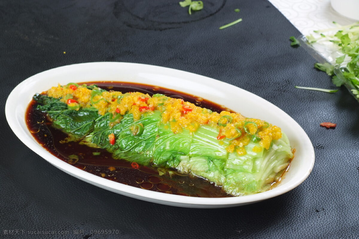 开胃虾油白菜 油淋白菜 凉菜 菜心 菜品 菜 菜谱 菜品菜单等 餐饮美食 传统美食