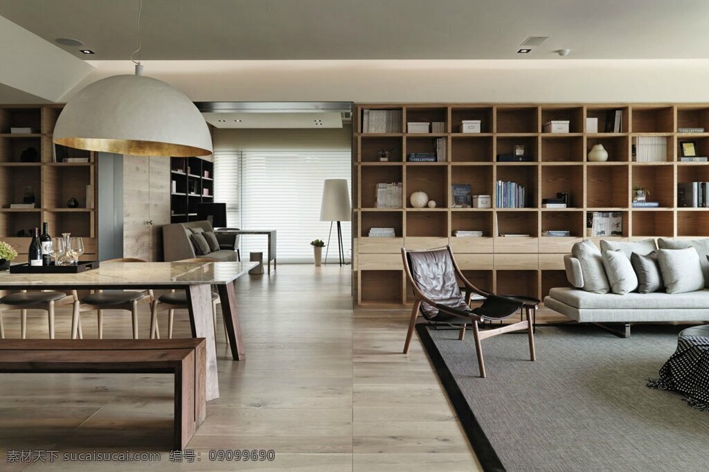 现代 格调 客厅 木制 地板 室内装修 效果图 客厅装修 木地板 半圆吊灯 深灰色地毯